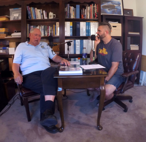 Proudest moment for me as a podcaster was interviewing my Pop in his office in Merritt Island, FL the day after his 80th Bday.